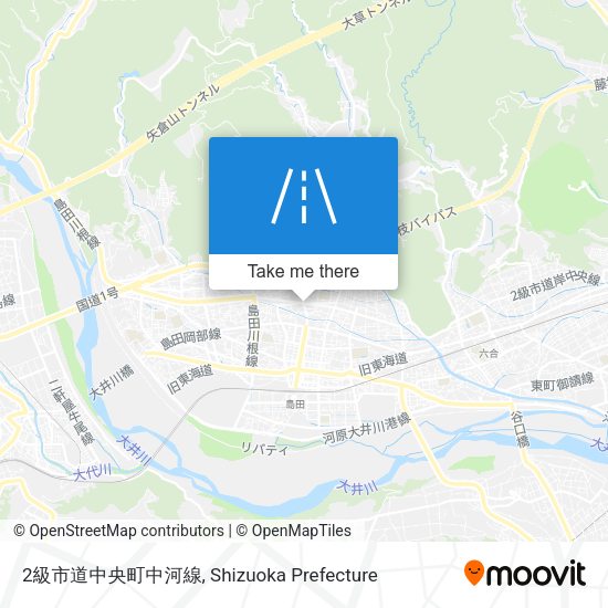 2級市道中央町中河線 map