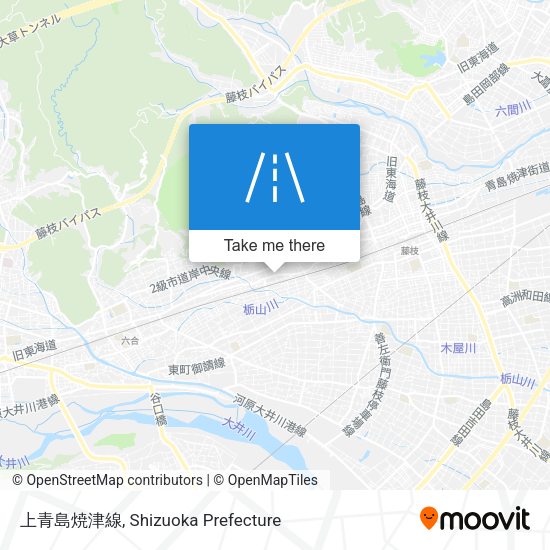 上青島焼津線 map