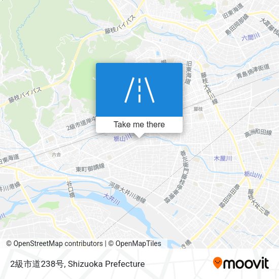 2級市道238号 map