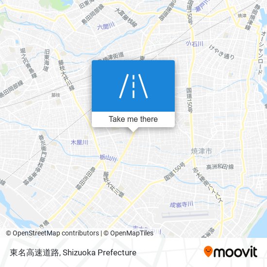 東名高速道路 map