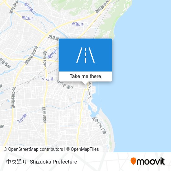 中央通り map