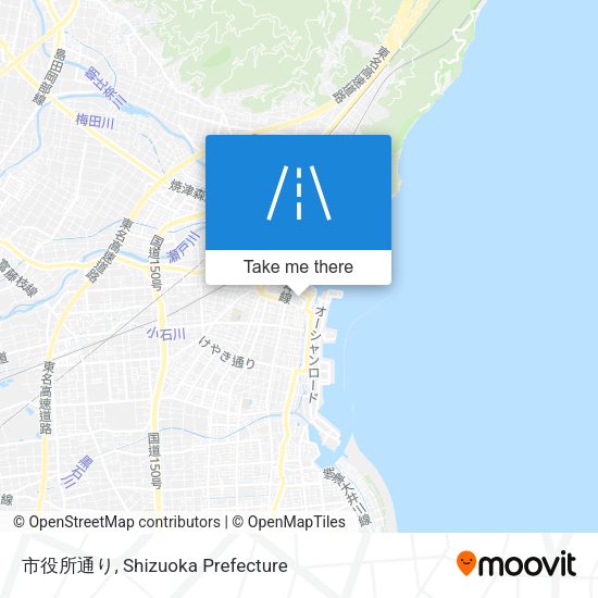 市役所通り map
