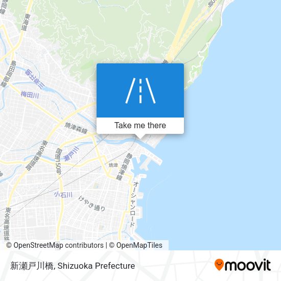 新瀬戸川橋 map