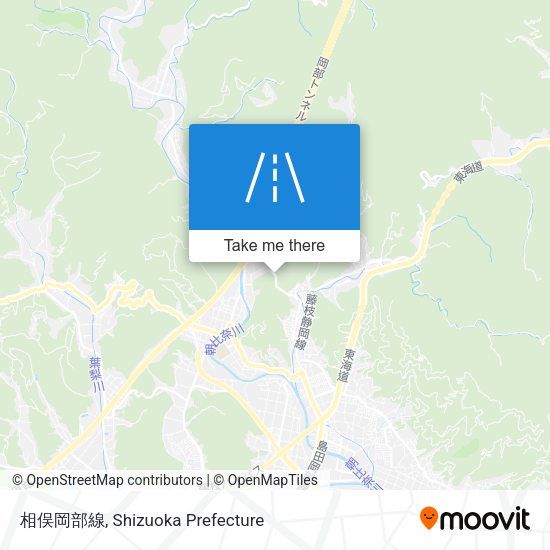 相俣岡部線 map