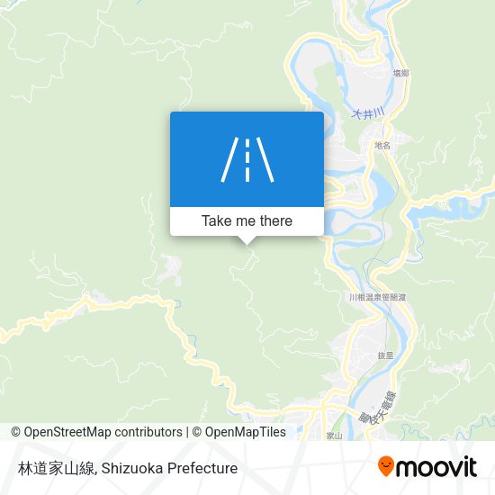 林道家山線 map