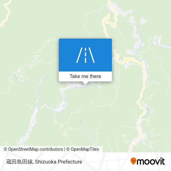 蔵田島田線 map