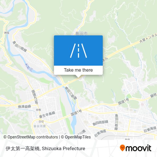 伊太第一高架橋 map
