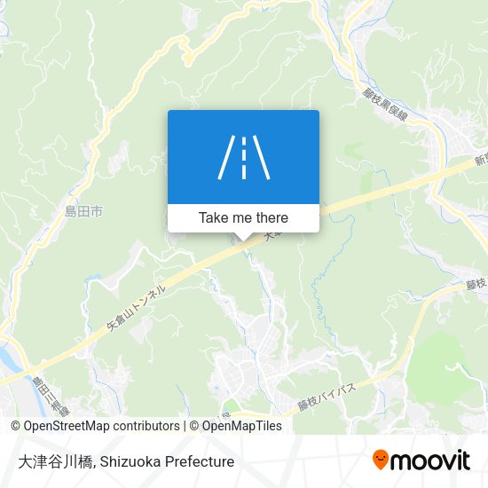 大津谷川橋 map