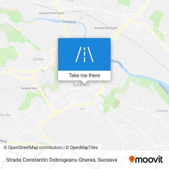 Strada Constantin Dobrogeanu Gherea map