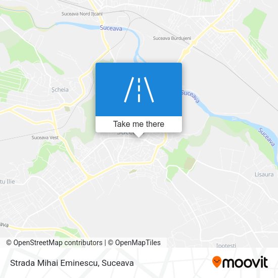 Strada Mihai Eminescu map