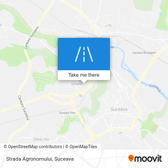 Strada Agronomului map