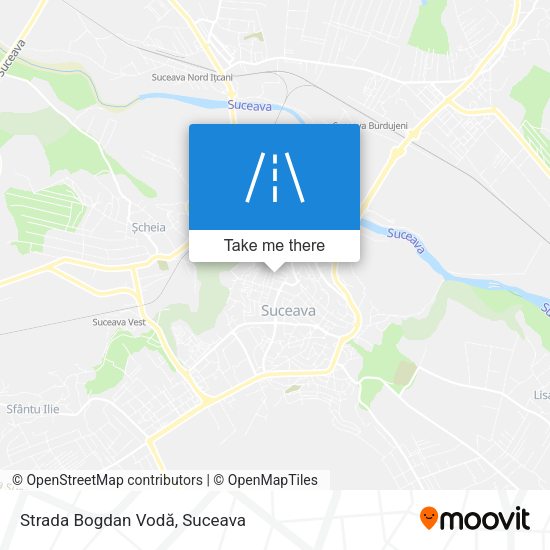 Strada Bogdan Vodă map