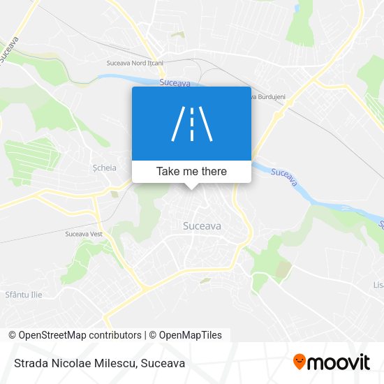 Strada Nicolae Milescu map