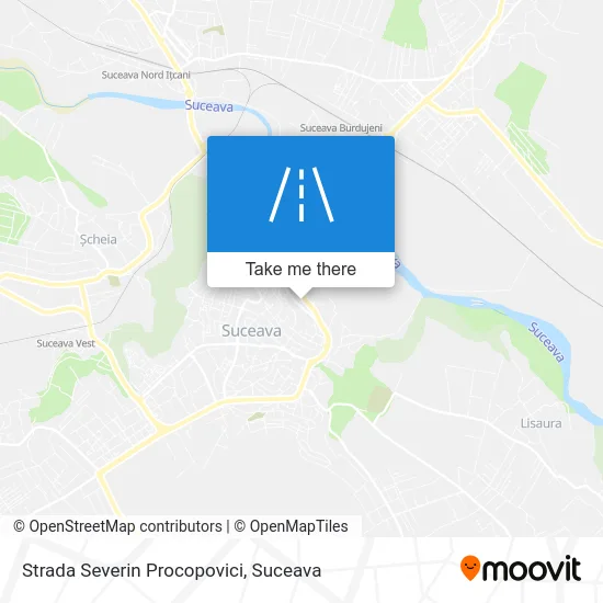 Strada Severin Procopovici map