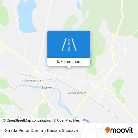 Strada Pictor Dumitru Dacian map