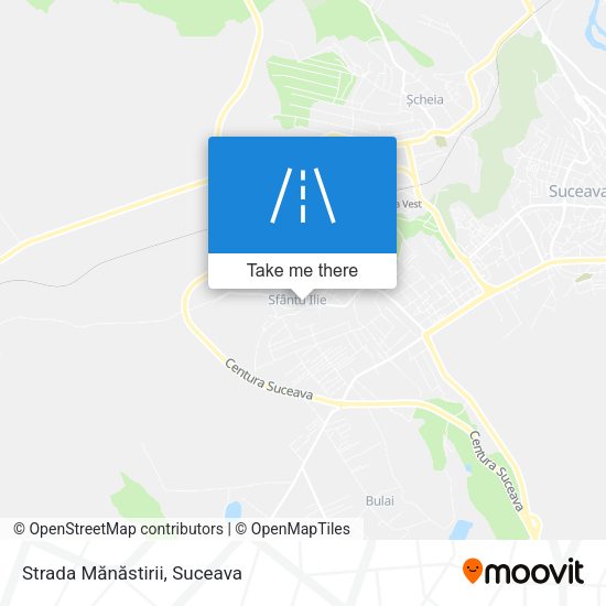 Strada Mănăstirii map