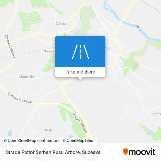 Strada Pictor Șerban Rusu Arbore map