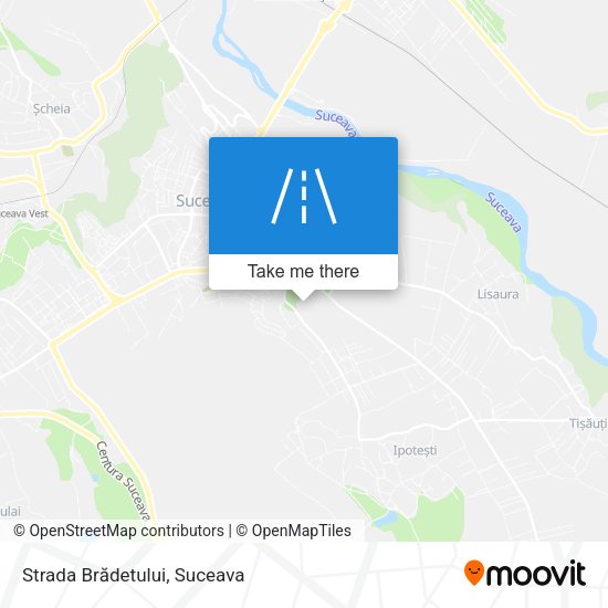 Strada Brădetului map