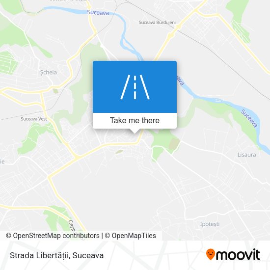 Strada Libertății map