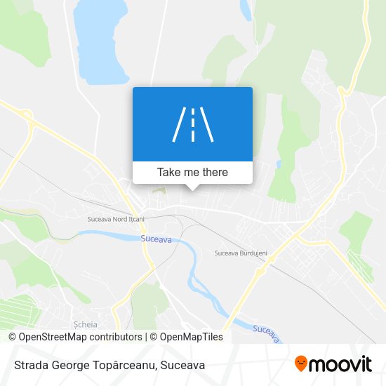 Strada George Topârceanu map