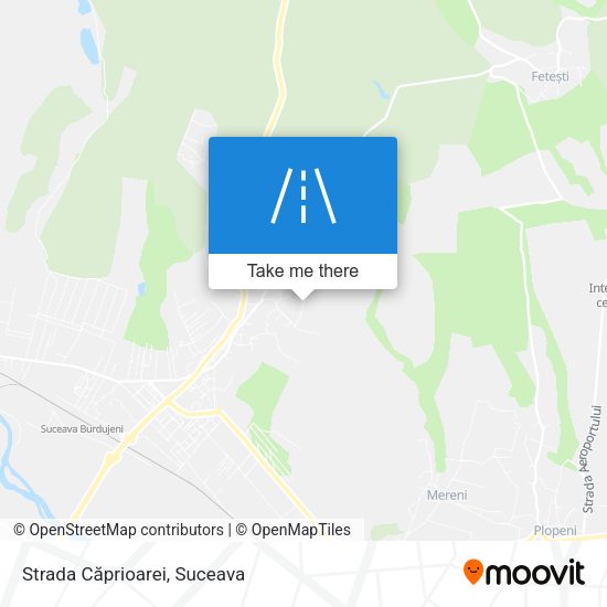 Strada Căprioarei map