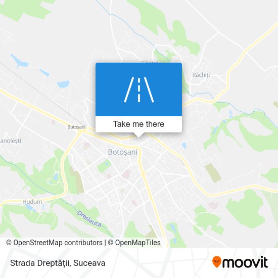 Strada Dreptății map