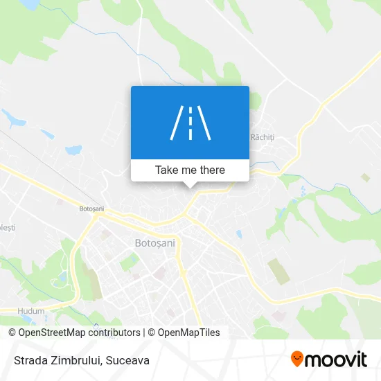 Strada Zimbrului map