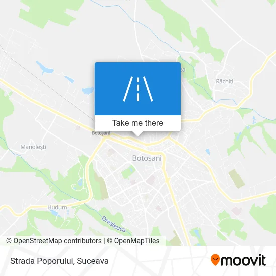 Strada Poporului map