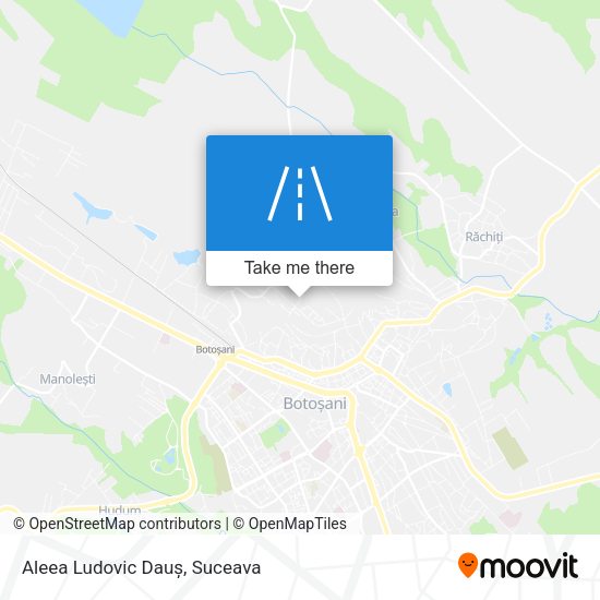 Aleea Ludovic Dauș map