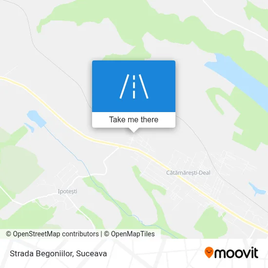 Strada Begoniilor map