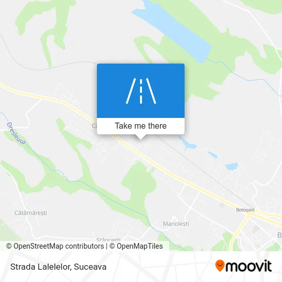 Strada Lalelelor map