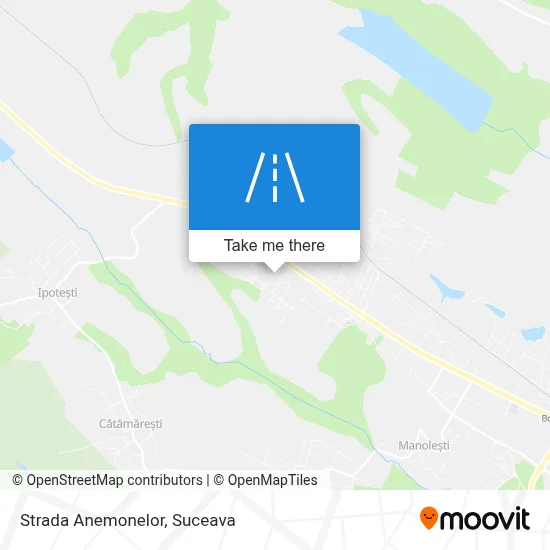 Strada Anemonelor map