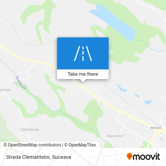 Strada Clematitelor map
