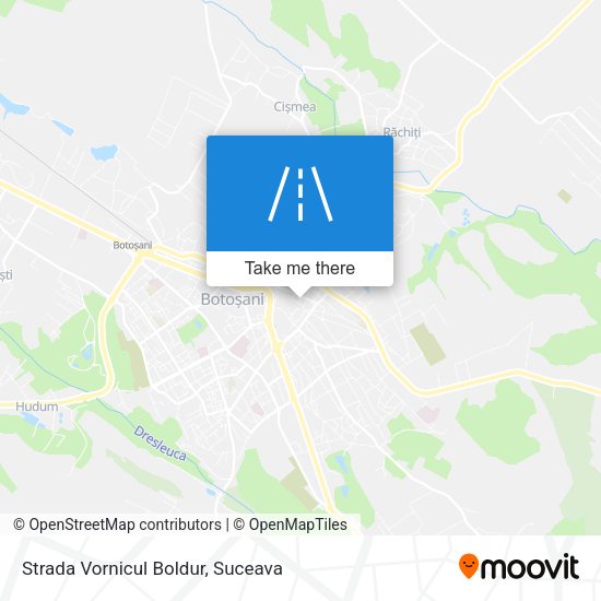 Strada Vornicul Boldur map