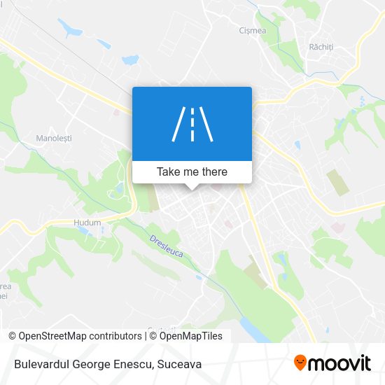 Bulevardul George Enescu map