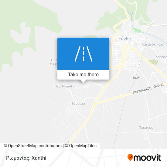 Ρωμανίας map
