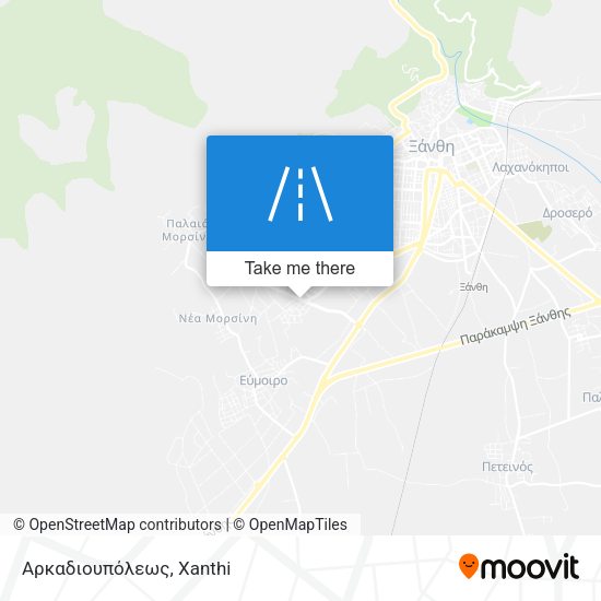 Αρκαδιουπόλεως map