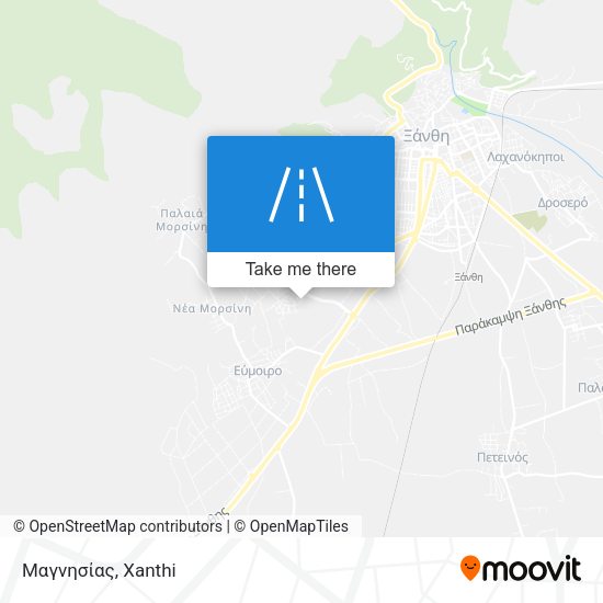 Μαγνησίας map