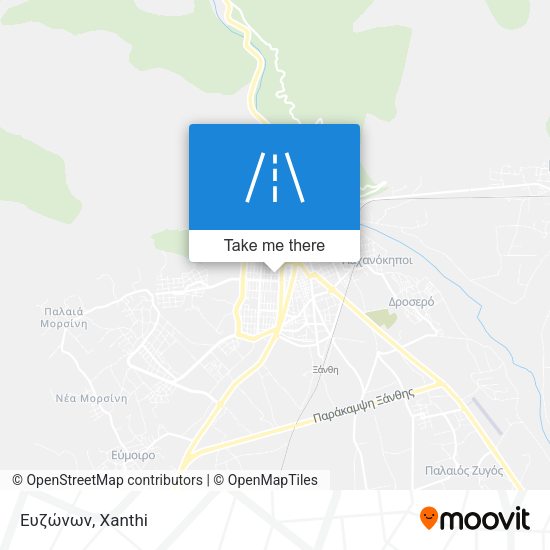 Ευζώνων map