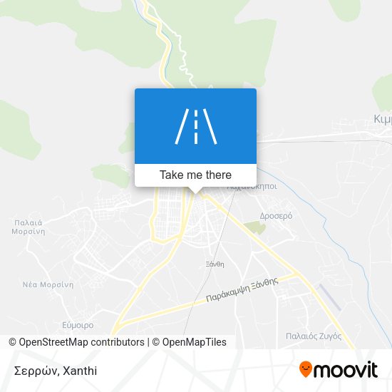Σερρών map