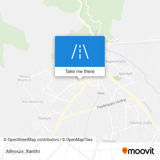 Αθηνών map