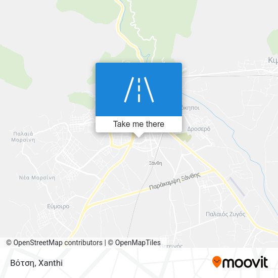 Βότση map