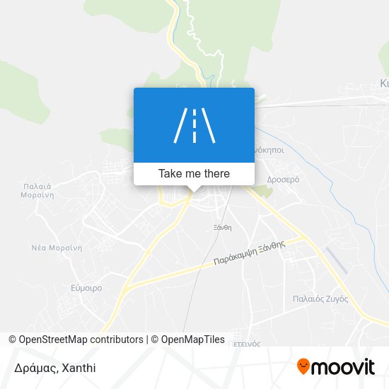 Δράμας map
