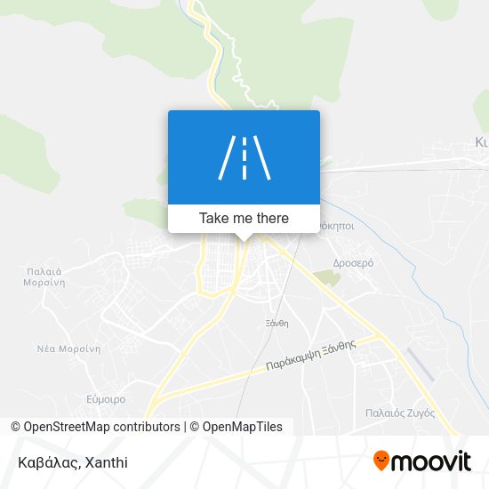 Καβάλας map