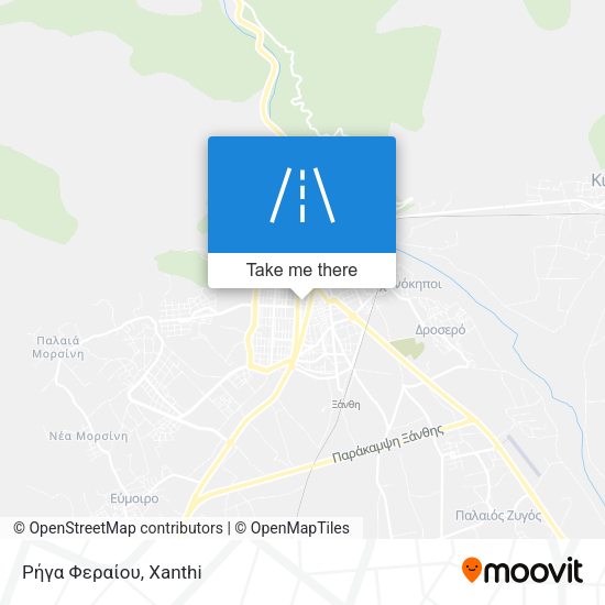 Ρήγα Φεραίου map