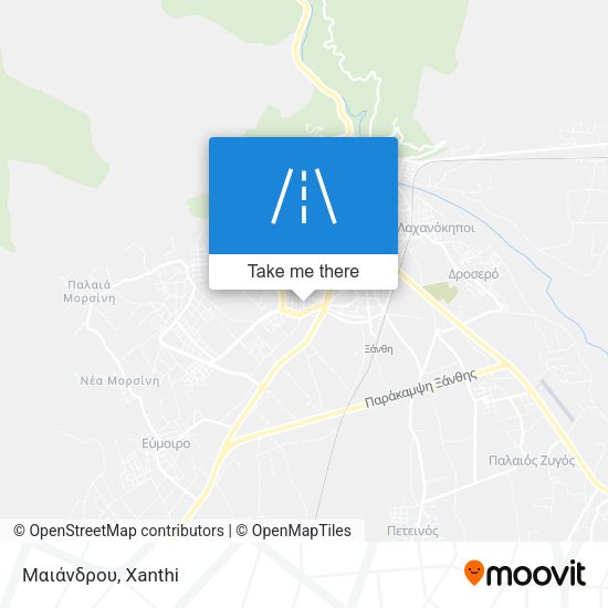 Μαιάνδρου map