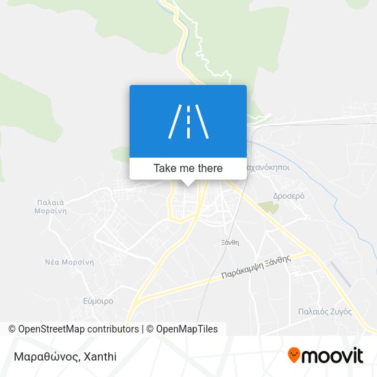 Μαραθώνος map