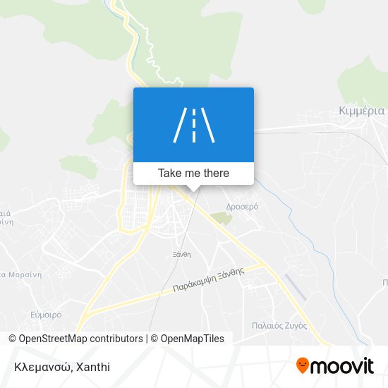 Κλεμανσώ map
