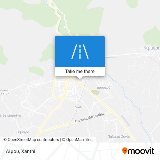 Αίμου map