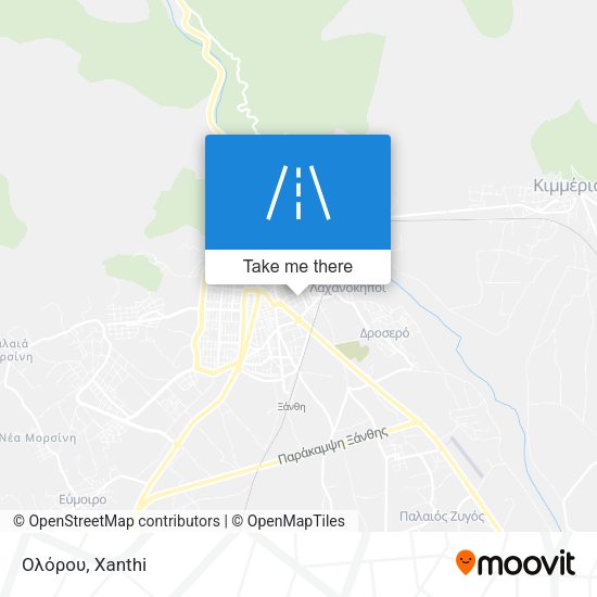 Ολόρου map